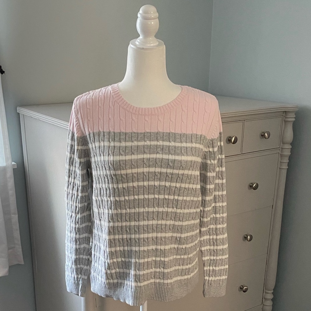 Croft and Borrow Striped Sweater